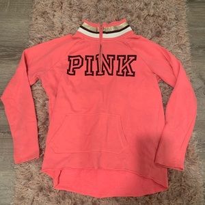 ❌TRADED❌ PINK Quarter zip😍💓